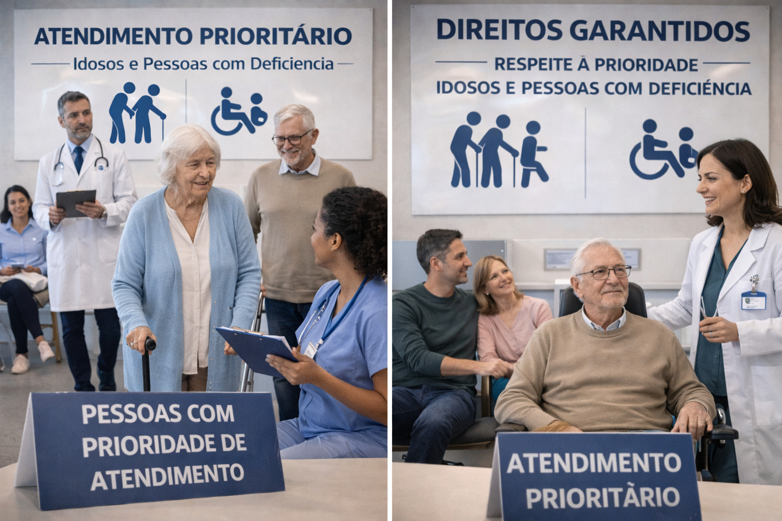 Entenda o Atendimento Prioritário a Idosos e Pessoas com Deficiência