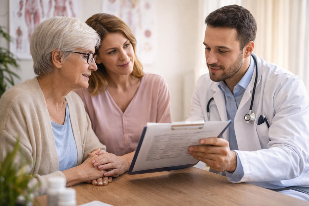 atendimento médico ao paciente